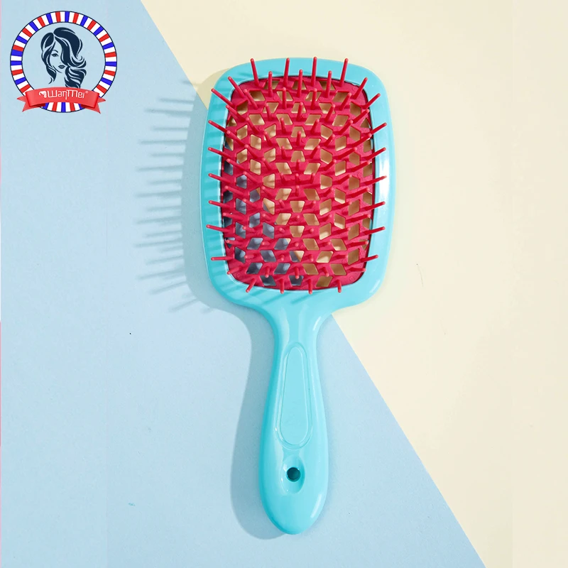 1PCS Wide Teeth Comb for Women Scalp Massage Hair Brush Detangling Hairdressing Tool for Wet Or Dry Hair Salon Use
