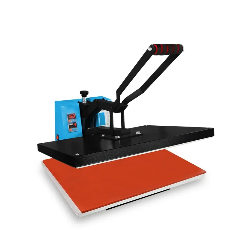 60 * 80 large format high pressure heat transfer heat transfer machine T-shirt hot drawing hot drilling and pressing machine