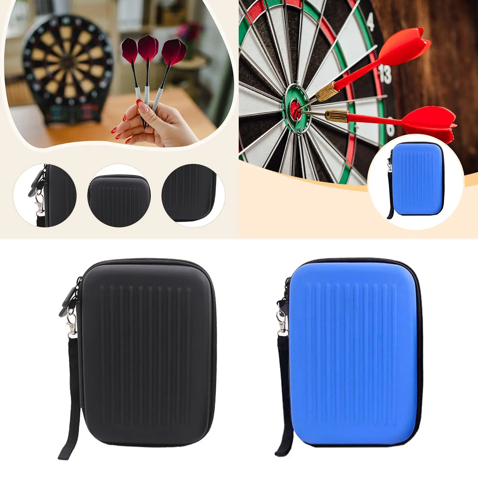 

Dart Storage Case Practical Management Case Lightweight Dart Box Darts Organizer Holder for Tips Shafts Dart Related Accessories