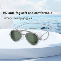 Full-View Anti-Fog Swim Goggl Professional Full Angle Anti Fog Swimming Goggles Swimming Goggles Men Women Retro Goggles