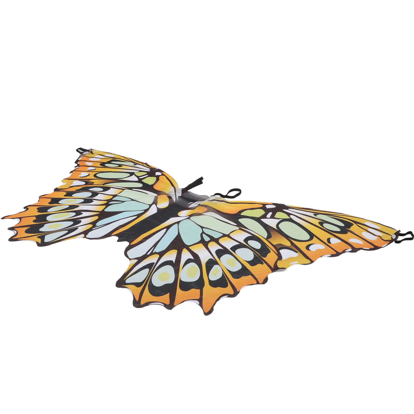 Halloween Kids Butterfly Wings Decoration colore assortito scialle Costume accessorio mantello per ragazze puntelli panno con fascia