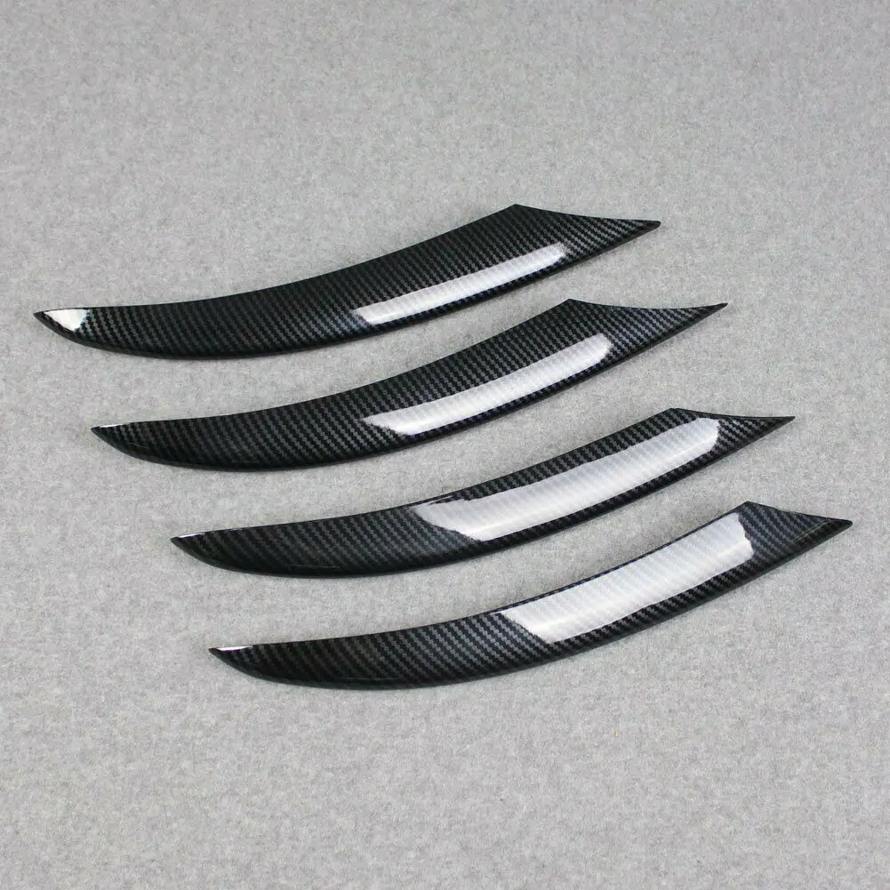 

Комплект из 4 накладок-сплиттеров на боковые воздухозаборники переднего бампера для Mercedes-Benz W205 C-Class C200 C260 C300 AMG 2019-2021