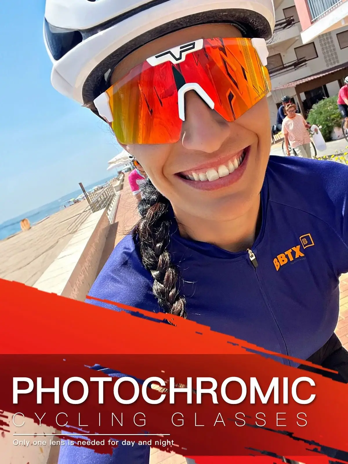 AliExpress kapvoe Kapvoe UV400 Bike Sunglasses for Men Cycling Glasses Women Outdoor MTB Sports Bicycle Glasses for Riding Eyewear Bike Sunglasses