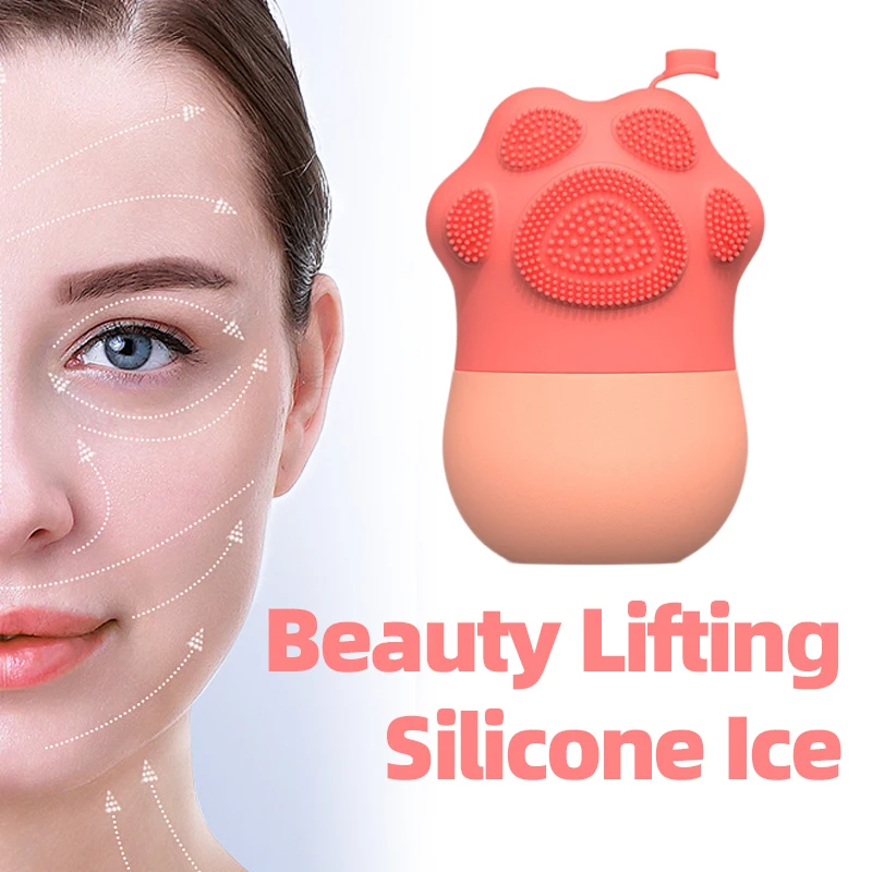 

Ice Facial Roller Ice Cube Trays Globe Balls Face Massager Beauty Lifting Contouring Skin Care Tool Ices Mold Silicone Tools