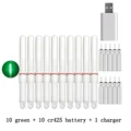 green and 1 charger