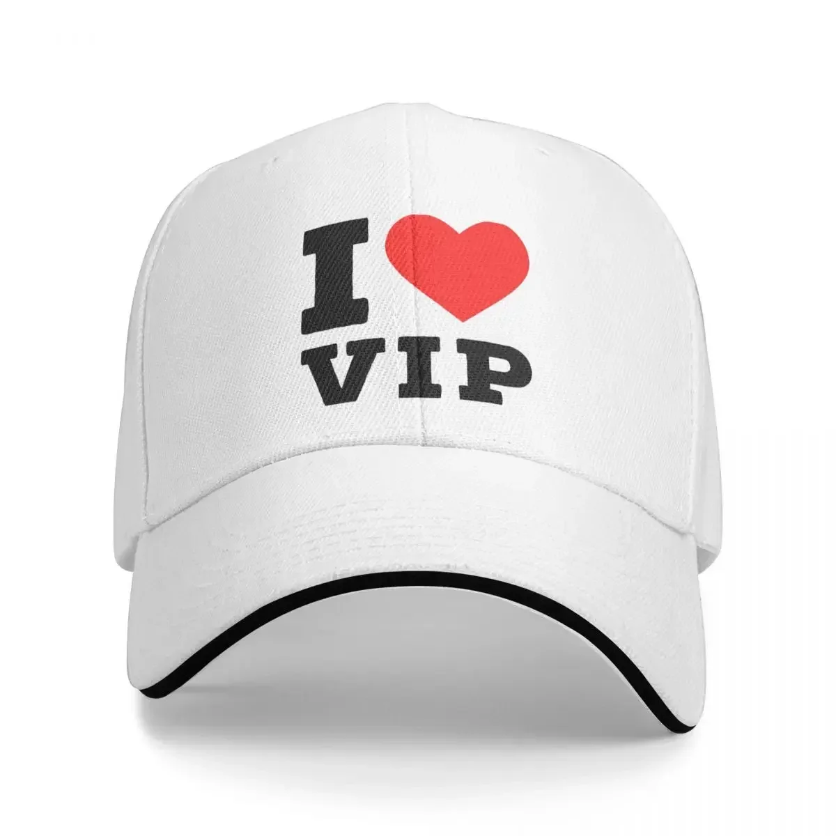 I Love Vip Cap Fashion Casual Baseball Caps Adjustable Hat Hip Hop Summer Unisex Baseball Hats Polychromatic Customizable