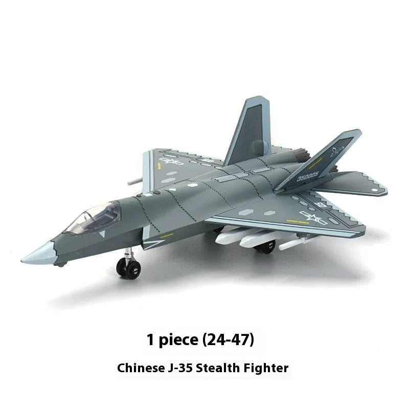 

1:72 Scale J-35 Stealth Fighter Assembled Building Block Model Military Collectible Toy For Hobbyists And Collectors
