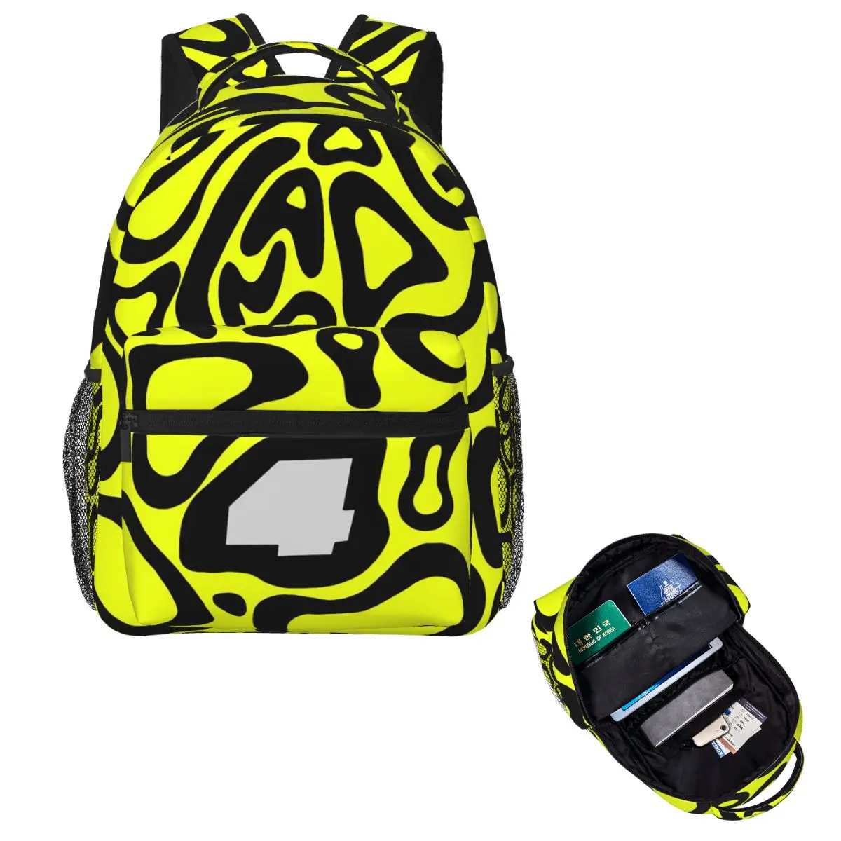 

F1 2024 - Lando Norris #4 Backpack Hot Sale Daypack Large Capacity Kids BookBag School Bag Shoulder Bags for Men Women