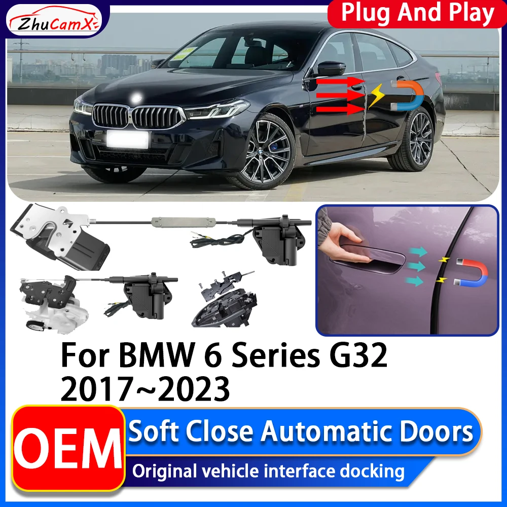 

ZhuCamX OEM Electric Suction Power Soft Close Car Door Automatic Door Closing System For BMW 6 Series G32 2017~2023