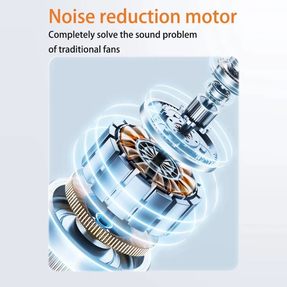 

Bladeless Air Cooler Fan 3 Mode Strong Wind Electric Fan Multi-Purpose Desktop Standing Fan for Bedroom Living Rooom Bathroom