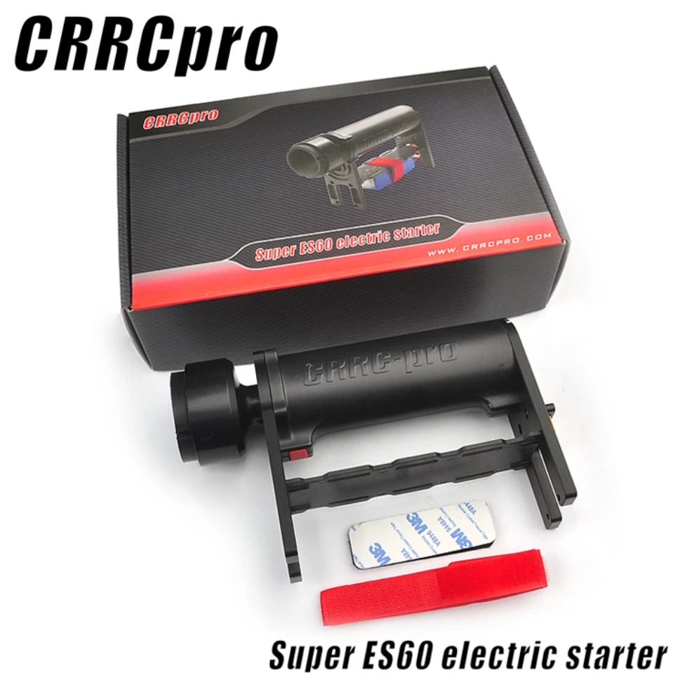 Arrancador eléctrico CRRCpro Super ES60 con enchufe XT60 para avión RC/Nitro de 15CC-62CC