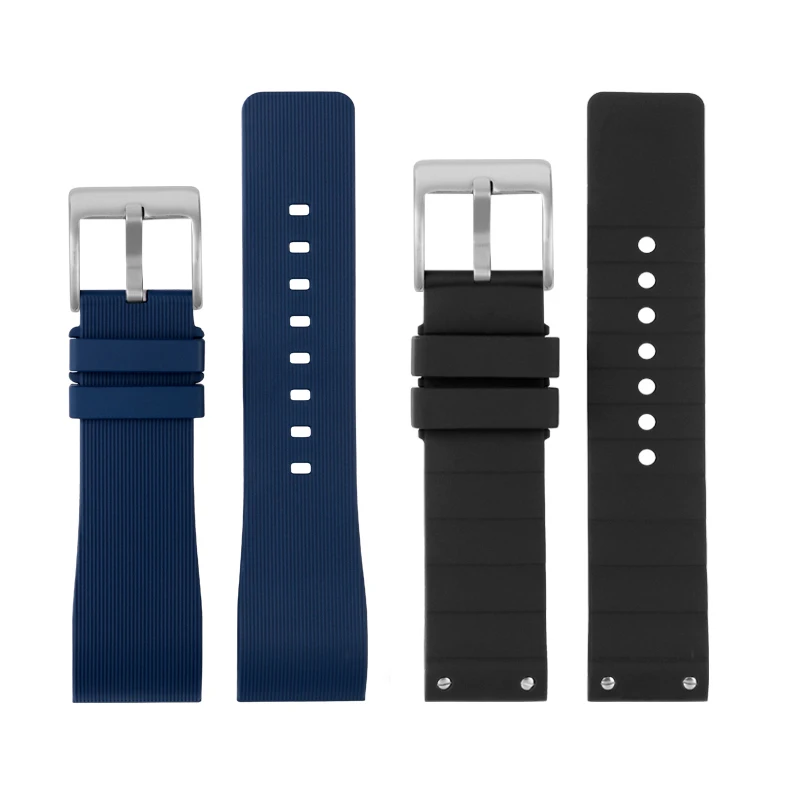 Watch Strap for Cartier Sandoz Santos 100 Series Men's Women's Watchband Silicone Rubber Watch Strap 20 23mm Wristband Bracelet - view 6