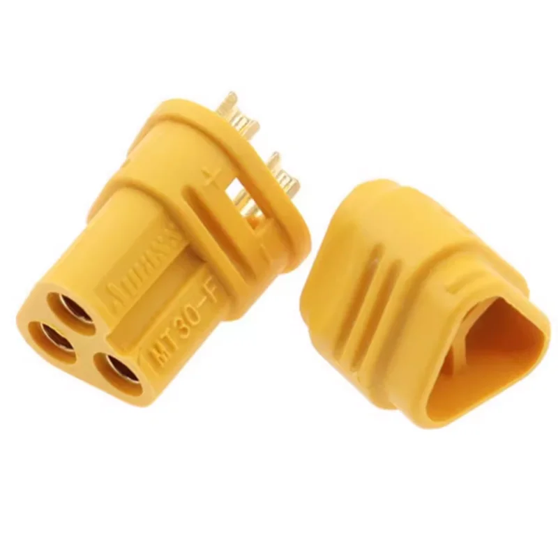MT30-F MT30-M female/male shielded three core plug set with low loss model plug