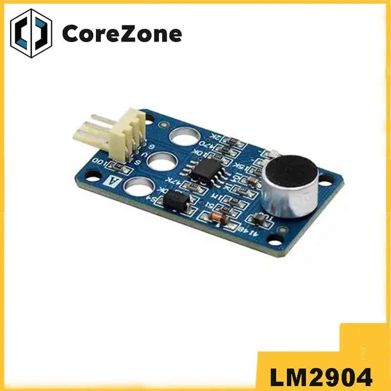 LM2904 Sound Intensity Detection Module Analog Decibel Detection Noise Control Sensor Microphone Module