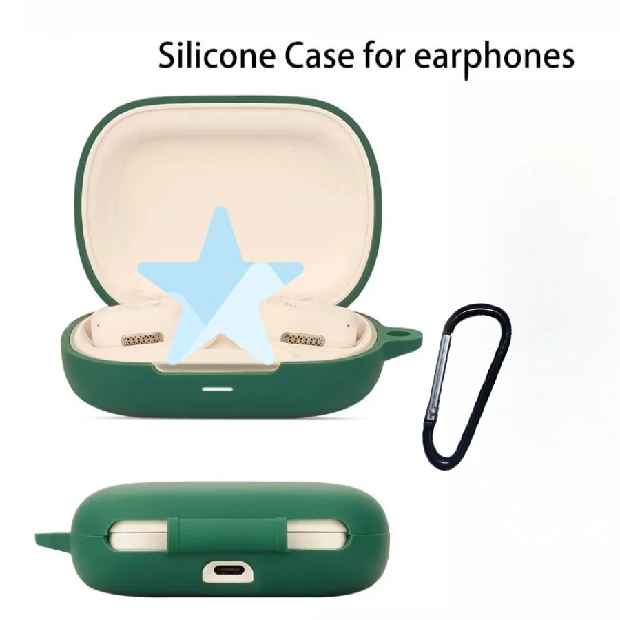 For EDIFIER A6 case Solid Color Silicone Earphone Protective Cover For EDIFIER FitFree Protective box cover fundas