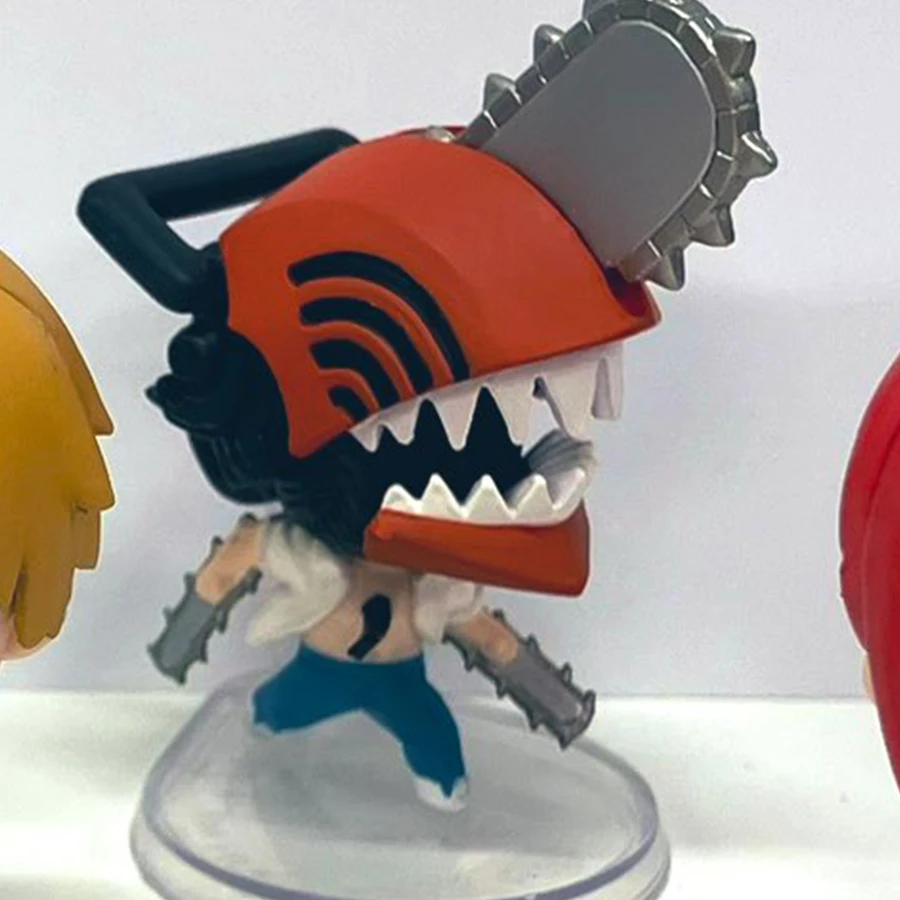 ฟิกเกอร์แท้จาก Bandai Chainsaw Man ตัวละครเด็นจิ เรเซะ มาคิมะ บีม แบบกาชาปอง ตั้งได้ ของสะสม ของขวัญ