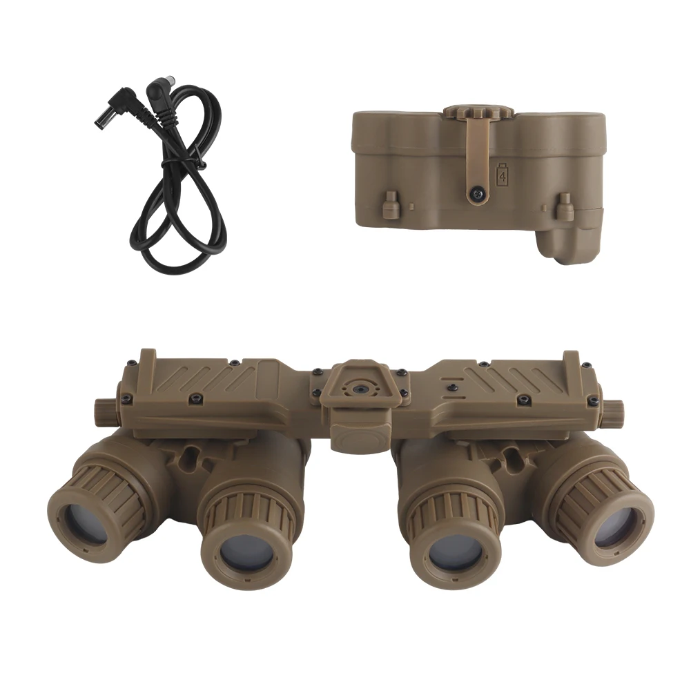 GPNVG 18 Night Vision Goggle No Function Four-Eye Night Vision Device Model Military Dummy Binoculars for Fans Collection