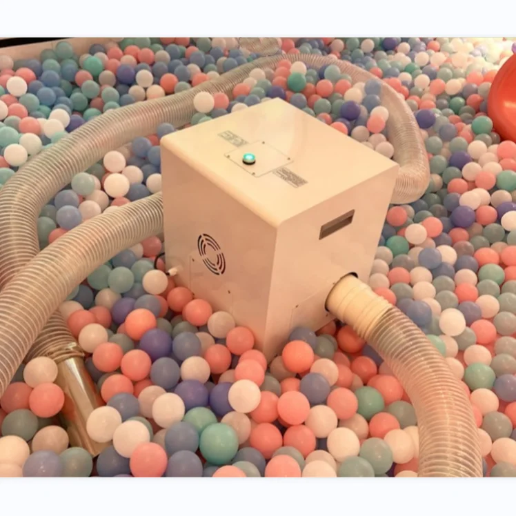 Commercial Powerful Mobile Indoor Playground Ballpool Automatic Ocean Ball Pit Dry Cleaning Cleaner Washing Washer Machine