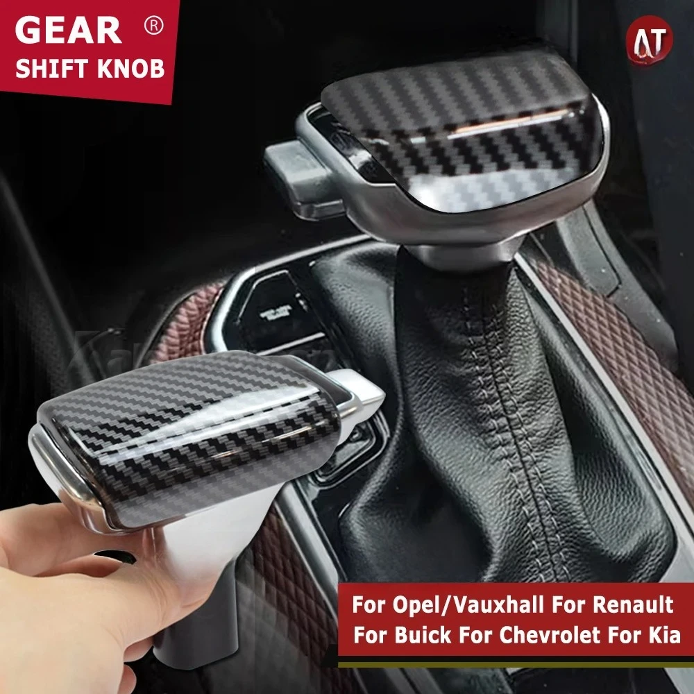 Gear Shift Knob For Opel Insignia Astra Zafira Tourer Car Automatic Stick Shifter Lever Handle Replacement For Buick Regal GL8