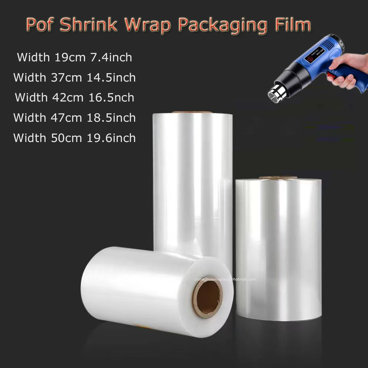 

Pof Heat Shrink Film Shrink Wrappers For Soap Packaging, Thermal Shrinkage Packaging, Heat Shrinkable Film Plastic To Seal Box