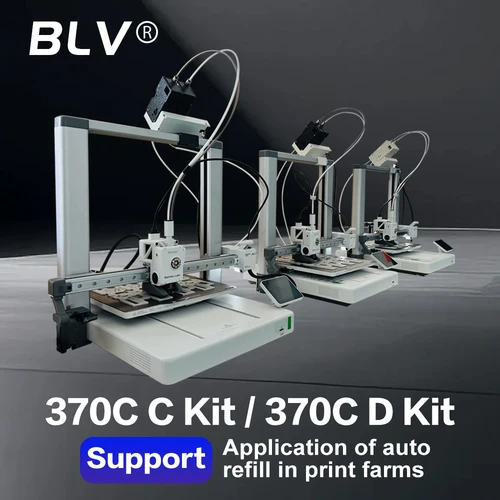 Imagen 2 del producto BLV gran oferta BMCU 370C soluciones AMS MMU de código abierto AMS lite 370 130 BMCU370 compatible con recarga automática Compatible con granja A1 A1 mini