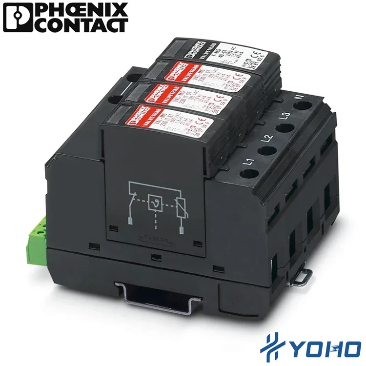 2838199-VAL-MS 230/3+1 FM - อุปกรณ์ป้องกันไฟกระชากชนิดที่ 2 ยี่ห้อฟีนิกซ์คอนแทค อุปกรณ์ป้องกันฟ้าผ่า