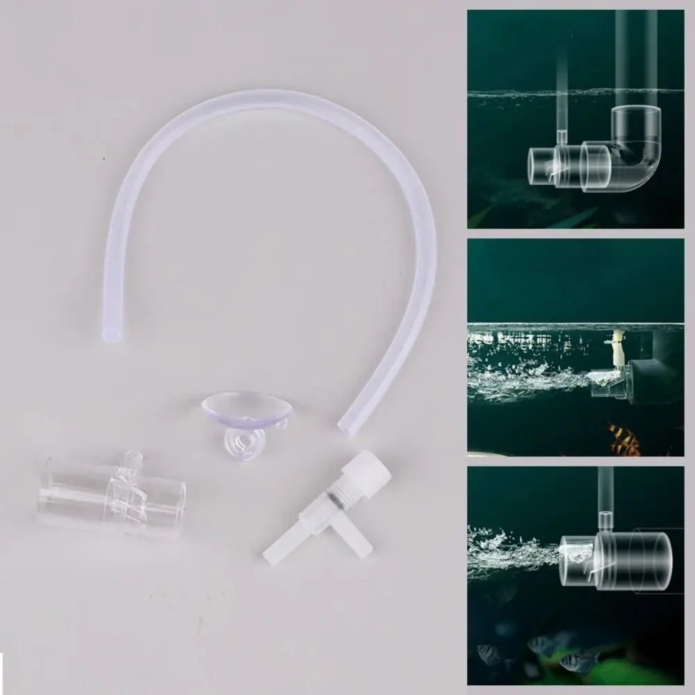 

Acrylic Fish Tank Filter Outlet Clear 16/20/25mm Increasing Oxygen Filter Outlet Pipe Detachable Fish Tank Aeration Outlet