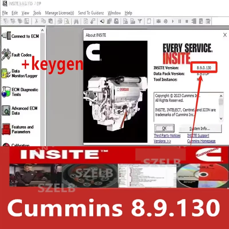 

Новейшее программное обеспечение для диагностики двигателей Cummin Insite 8,9 PRO, бесплатная клавиатура + бесплатная установка