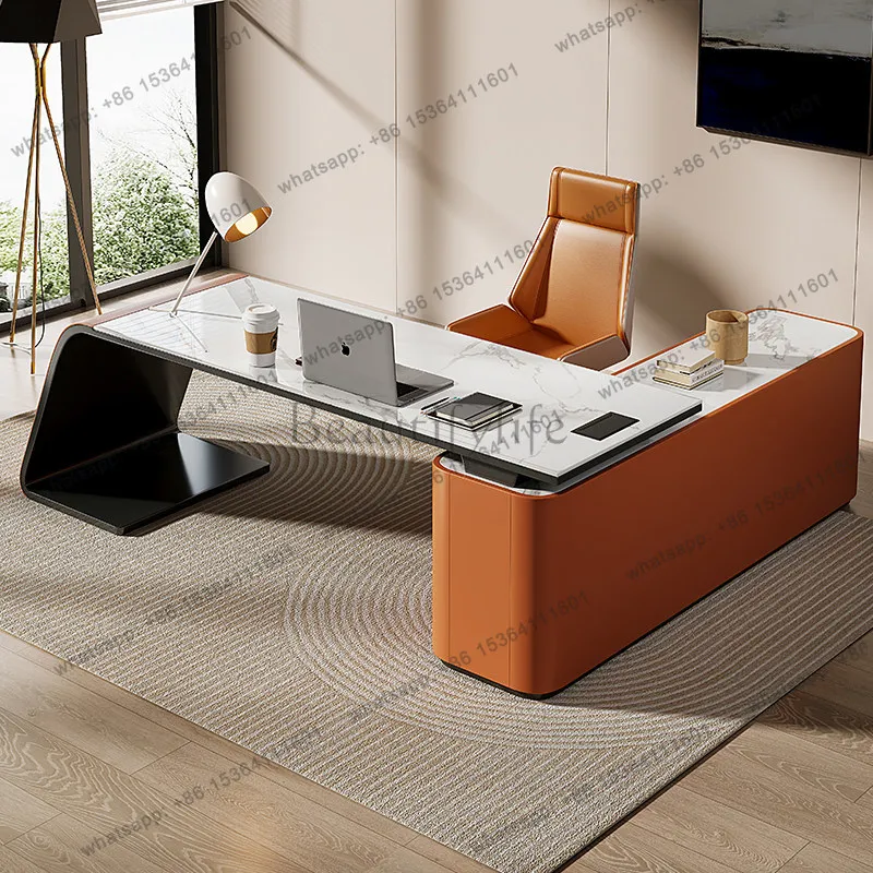 FG Conference Luxury Office Desk Reception Design Reception Universal Office Desk Comfortable Hotel Scrivania Postmodern Furnitu