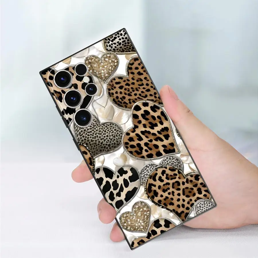 حافظة لهاتف سامسونج جالاكسي نوت S9 20 الترا 9 10 بلس 8 S8 S10 فن الحب الرائع #3