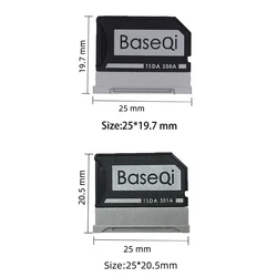 BaseQi For Microsoft Surface Book1/2/3 13.5inch Micro SD Adapter Surface book II/III 15'' Aluminum Minidrive 350A 351A