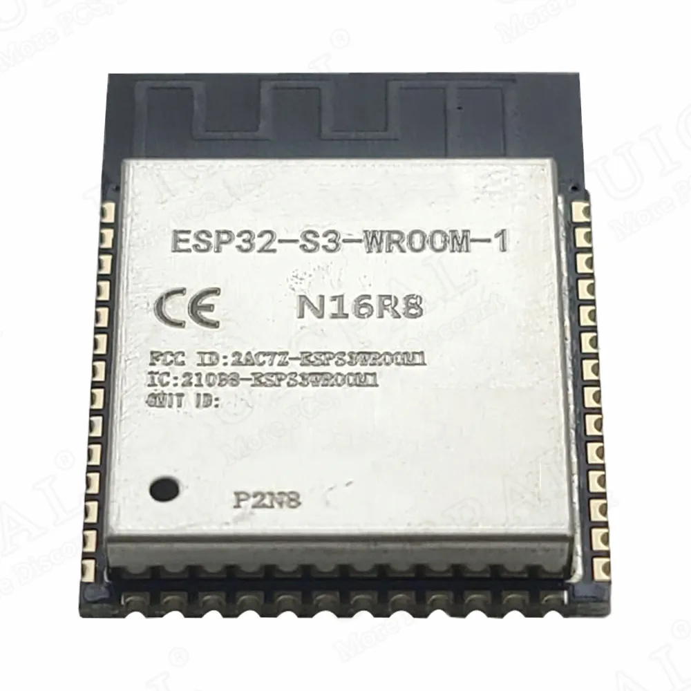 ESP32 S3 N16R8 2.4G Wifi BT Module 32-Bit Dual-Core Low Power 8MB PSRAM 16MB Flash ESP32-S3-WROOM-1