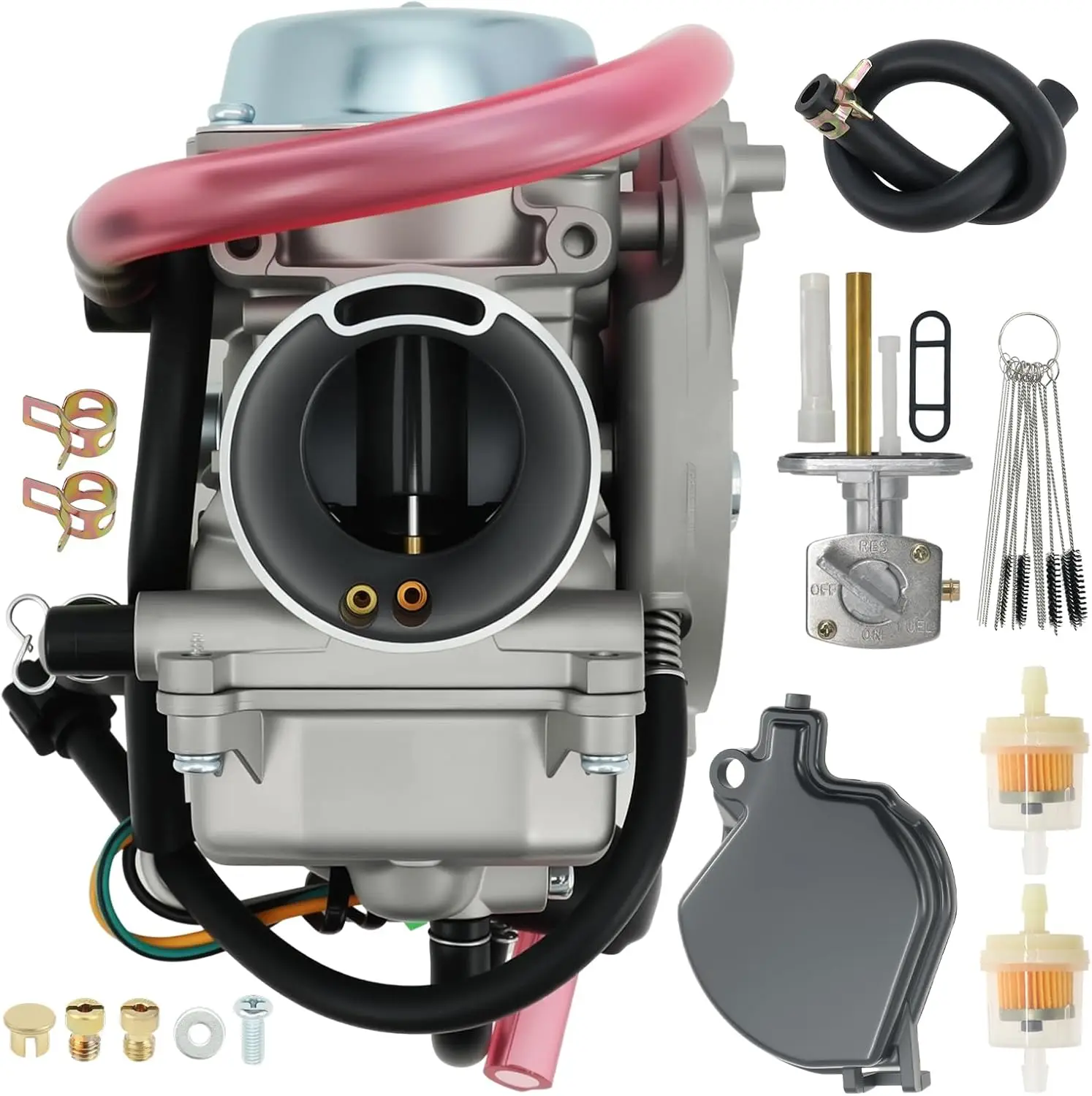 15003-1437 Carburetor Fits 1999 - 2002 Kawasaki KVF300 KVF300B KVF300A Prairie 300 2X4 4X4 2WD ATV Replace 15003-1534