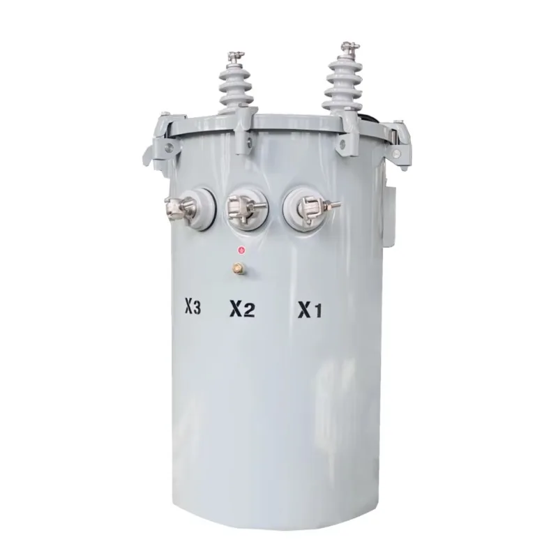 Transformador de distribuição de instalação de poste de óleo 15 25 Kva 50 75 Kva 100 167 Kva 333kva 15kv 33kv transformador monofásico