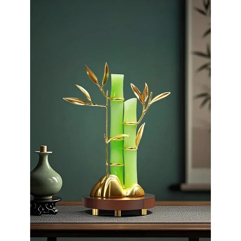 

Rich bamboo ornaments, antique housewarming gifts in the entrance