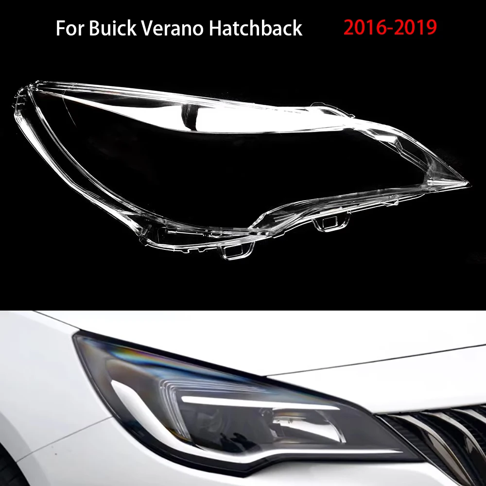 

Accessoire Voitures Car Lights Shell Headlight Headlamp Lens Covers For Buick Verano Hatchback 2016-2019 Monochrome