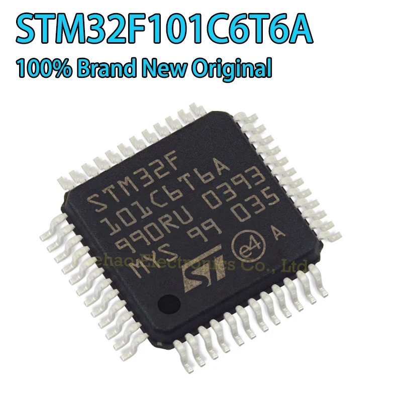 New Original STM32F101C6T6A STM32F101C6T6 STM32F101C6 STM32F101 STM32F STM32 STM LQFP-48 MCU IC