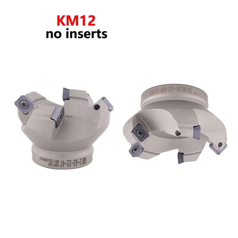 OYYU الوجه رئيس للصلب KM12 45 درجة 4T-5T KM12-50-22-4T أدوات الكمبيوتر حامل CNC 50 مللي متر 55 63 80 100 استخدام كربيد إدراج SEKT1204 #1