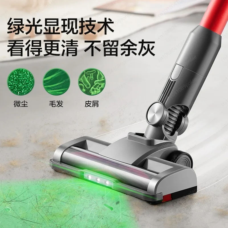 Strong Suction Cordless Vacuum: Lightweight Handheld Pet Hair Carpet Mite Removal Tool