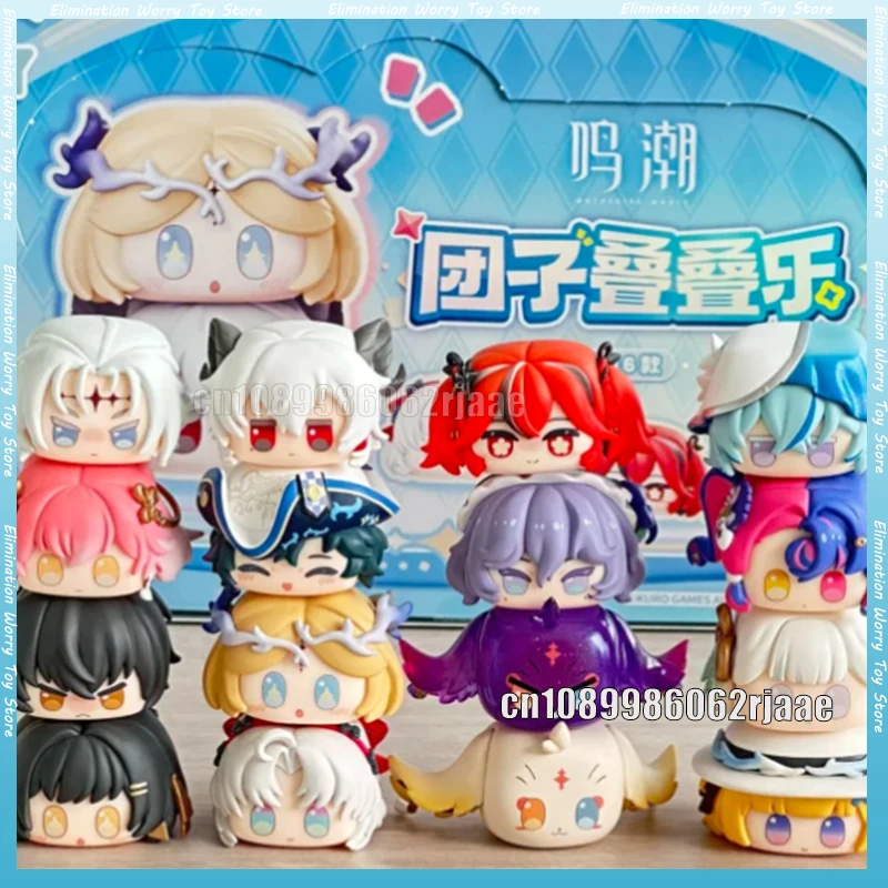 حقيقية دمية صغيرة Wuthering موجات سلسلة صندوق أعمى Kawaii صندوق الغموض لطيف ديكورا أنيمي الشكل جمع لعبة هدايا عيد الميلاد #1