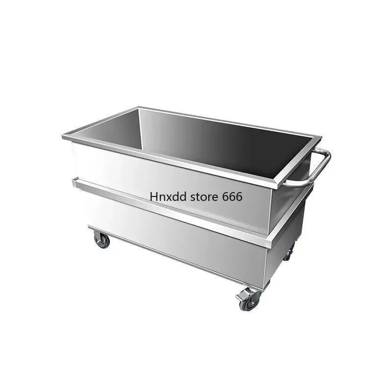 Storage box Industrial water storage bucket Mobile trolley Soaking pool Braised cooking bucket