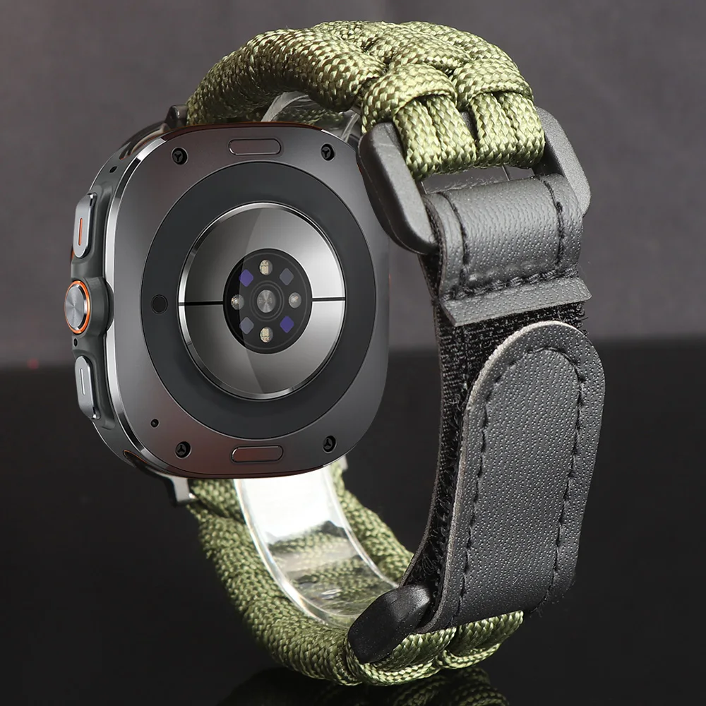Outdoor Umbrella Rope Band For Samsung Galaxy Watch 8 8Classic Ultra 2 1 Strap Exclusive Bracelet Galaxy 8 40mm 44mm 46mm 47MM