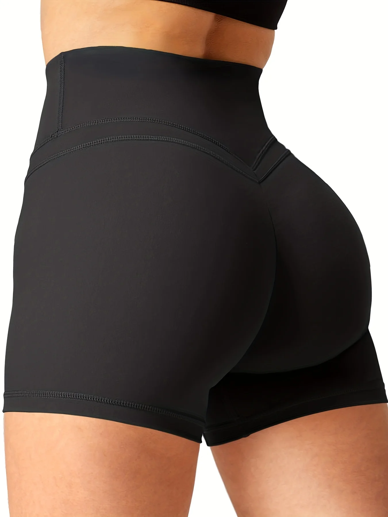 Workout Shorts For Women, High Waist Running Scrunch Gym Yoga Biker Shorts, Women\'s Activewear