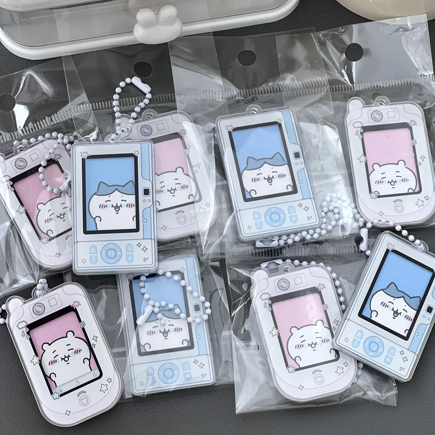 

Muxinn Digital Code Acrylic Holder, One Inch Small Display Bag Pendant, Big Head Sticker, Transparent ID Card Holder