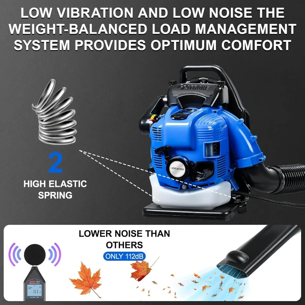 منفاخ أوراق شجر لاسلكي 18 فولت 90 ميجا في الساعة 250CFM مع بطارية وشاحن 4.0 أمبير، أداة ساحة خارجية عالية السرعة
