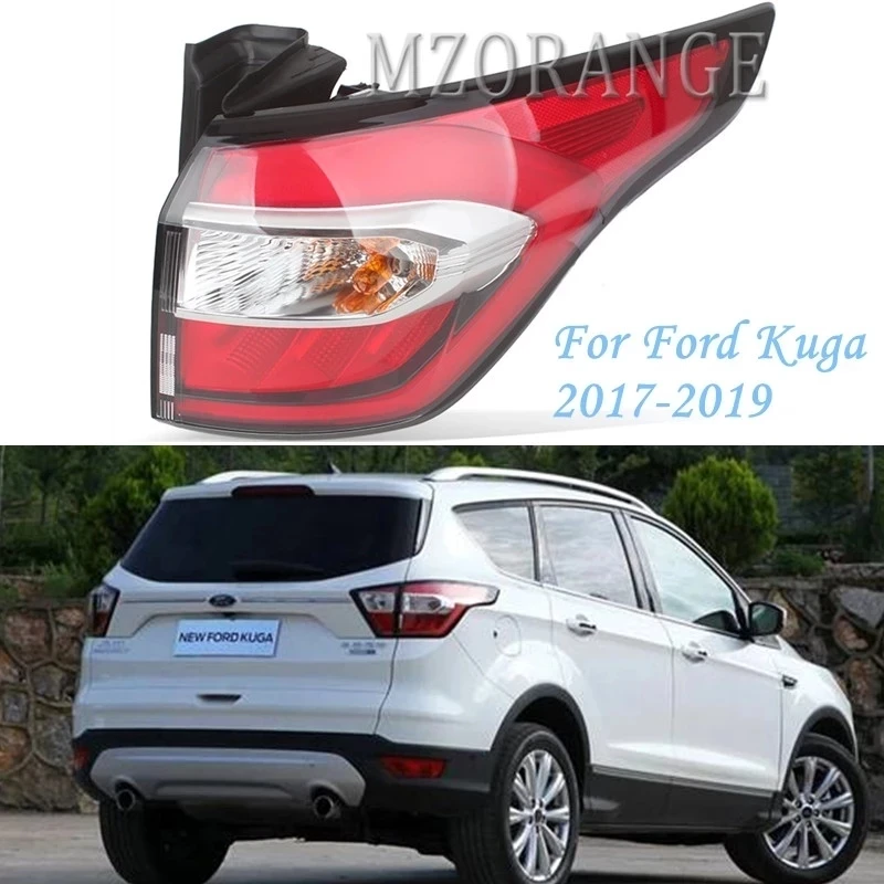 

Outer Tail Brake Light For Ford Kuga 2017 2018 2019 LED New Focus Sedan Rear Lamp DRL+Park+Signal Warning Reflector Accessories