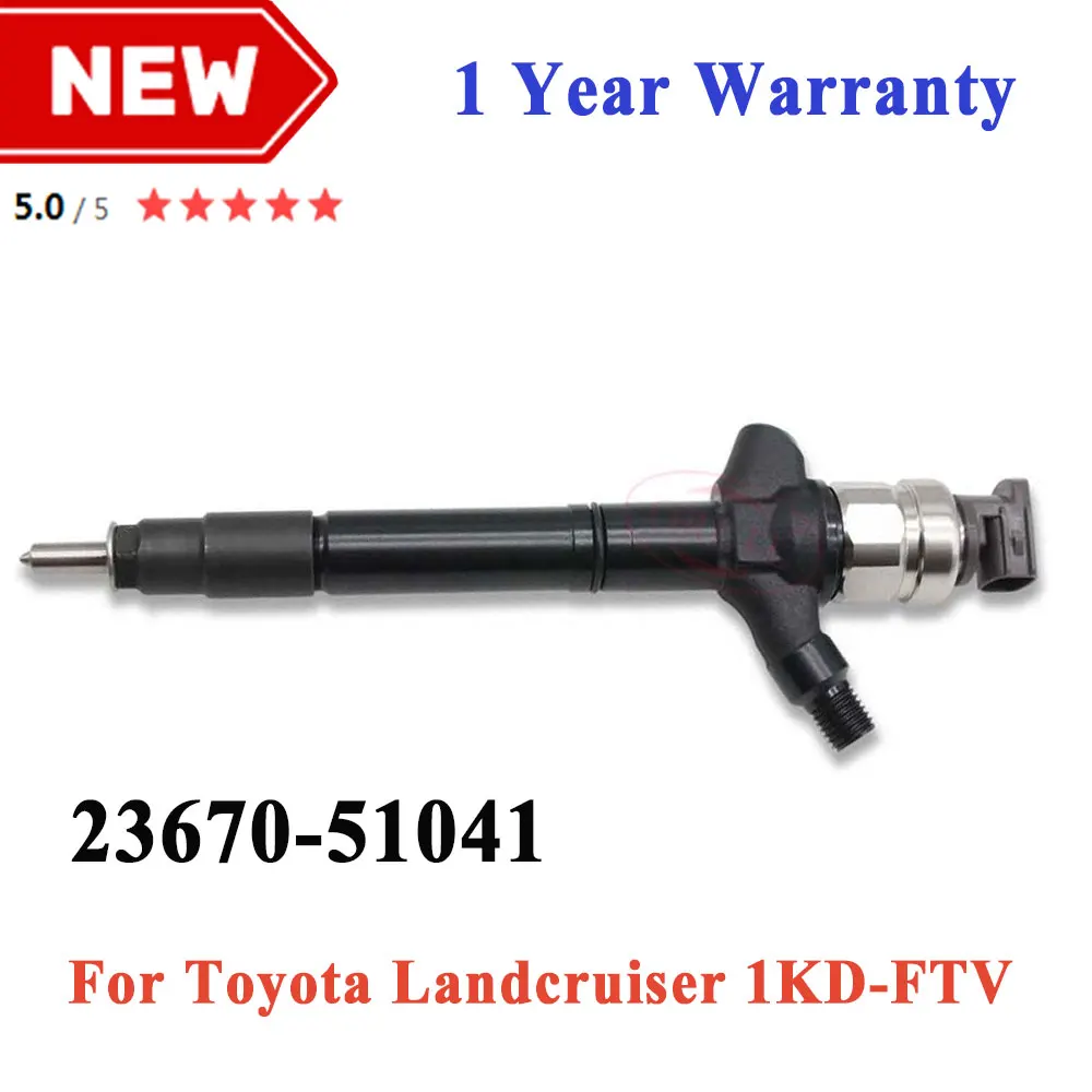 2367051041 Diesel Injector 23670-51041 Fuel Oil Nozzle 23670-59016 23670-59017 23670-59018 For TOYOTA LAND CRUISER 1VD-FTV