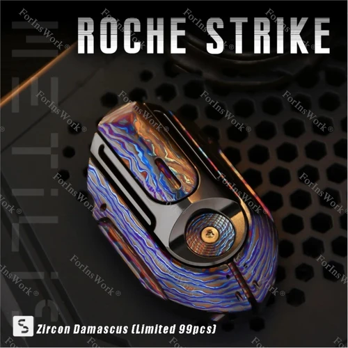 METILIS ROCHE STRIKE 튜닝 포크 배출 구조 푸시 슬라이더 슬라이드 Fidget 장난감 성인 Fidget 가제트