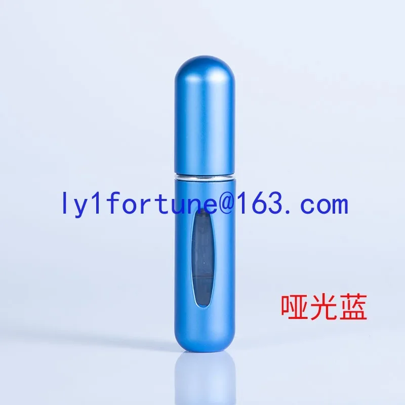 Dispensing bottles High-end exquisite portable press spray bottle round head bottom self-filling empty bottle 10ml