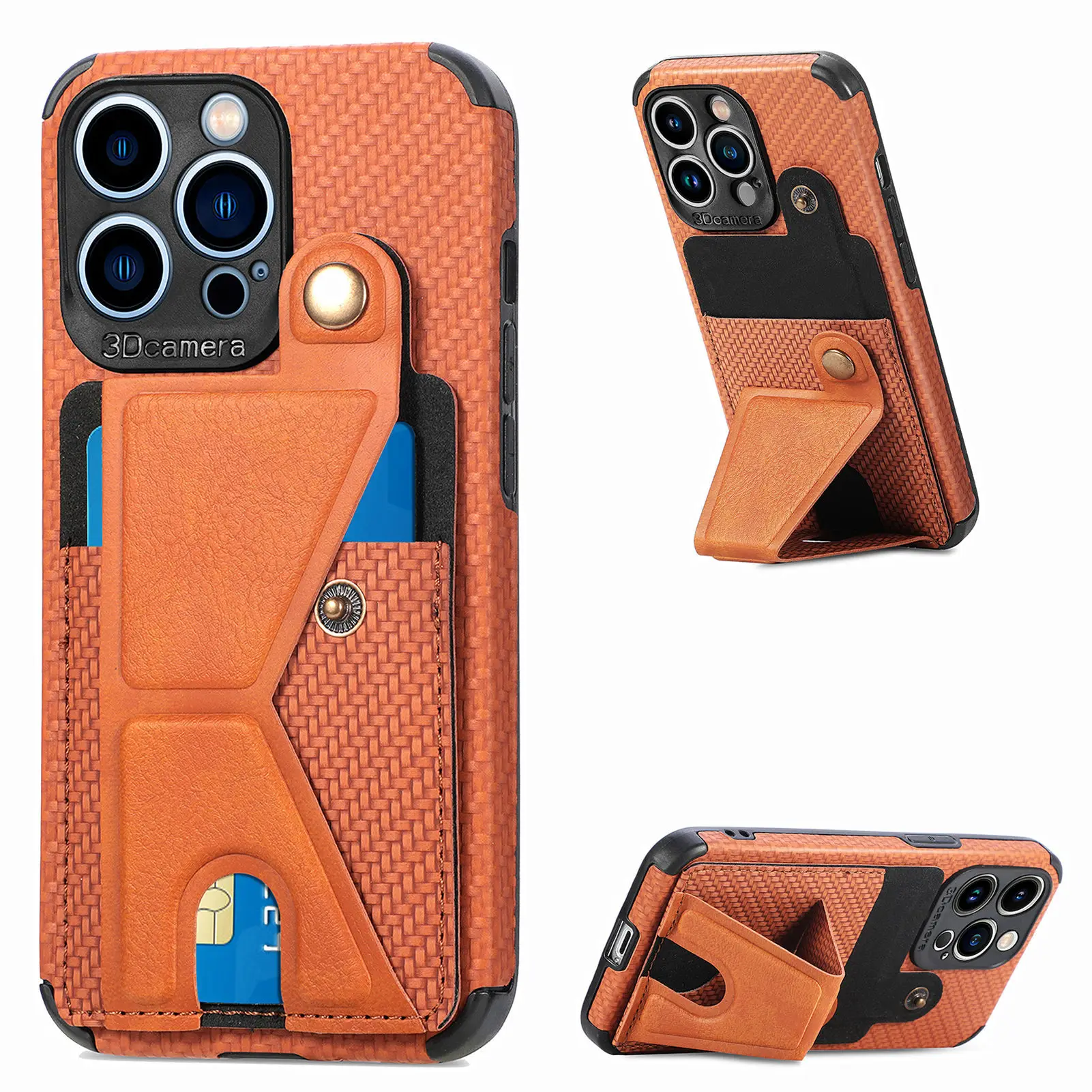 K-Type Kickstand Case For OPPO Reno 13F 13 11 10 8Z 8T 7Z 7 6Z 6 Pro 5G Magnetic Suction Leather Hiden Card Slot Anti Drop Cover